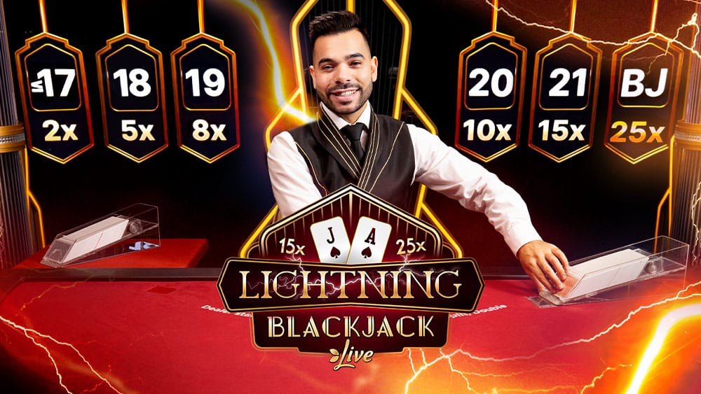 Lightning Blackjack - best game of FanDuel Casino.