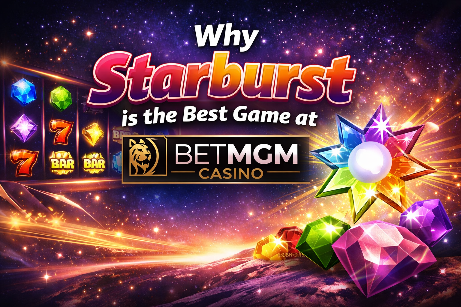 Why Starburst Is the Best Game at BetMGM Casino