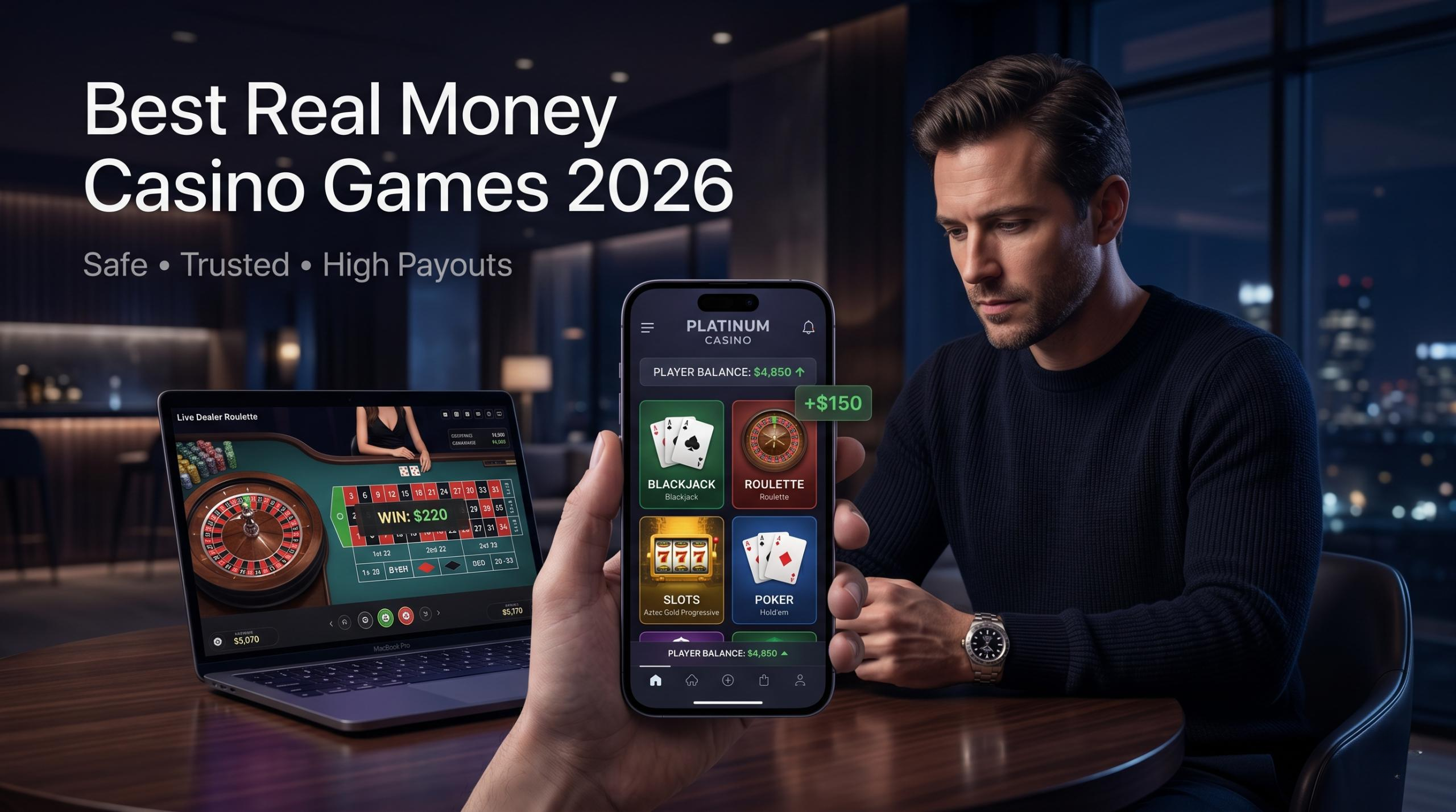 What Are the Best Casino Games Online for Real Money in 2026?